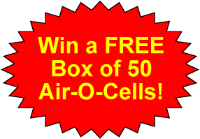 Win a FREE Box of Air-O-Cells!